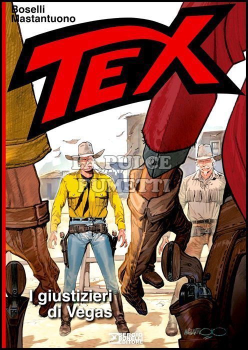 TEX: I GIUSTIZIERI DI VEGAS - CARTONATO